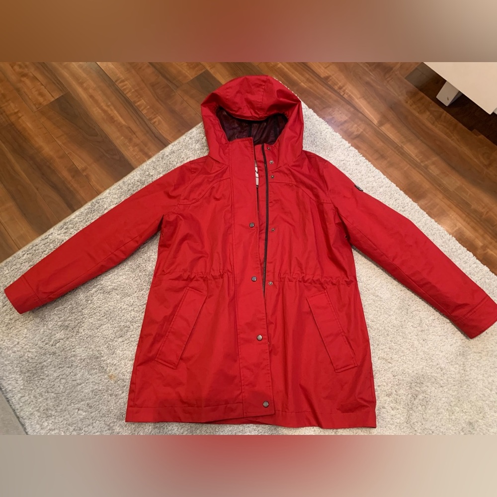 Women's Red Hunter Wind Resistant Jacket - Size Large